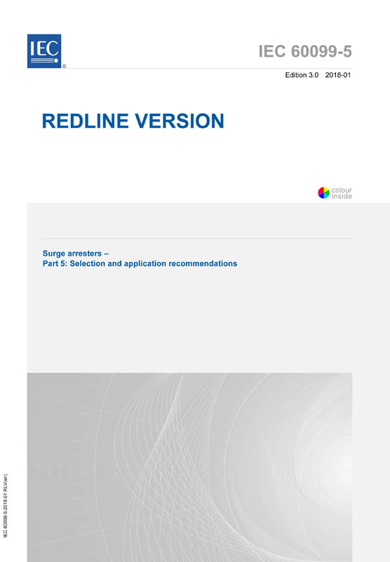 Cover IEC 60099-5:2018 RLV
